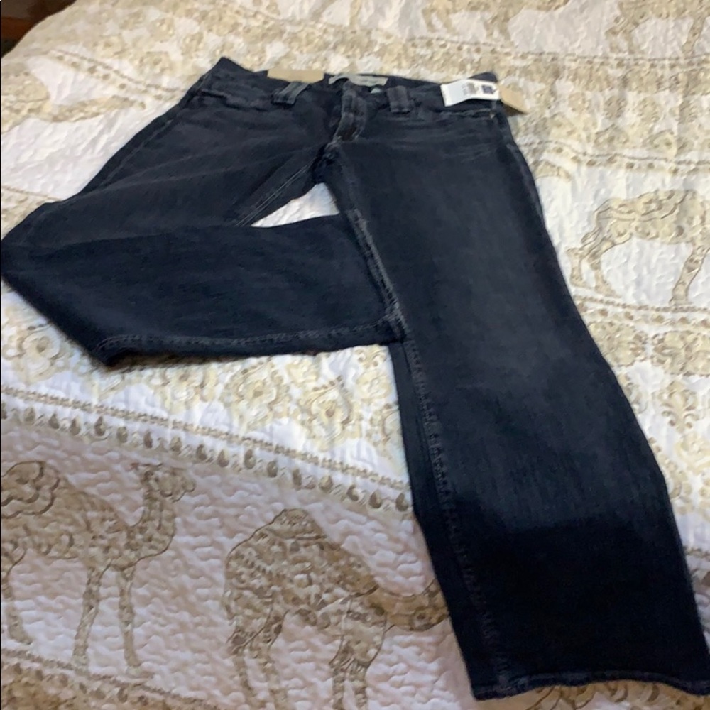 NWT Gap Ultra Low rise Curvy dark wash jeans.